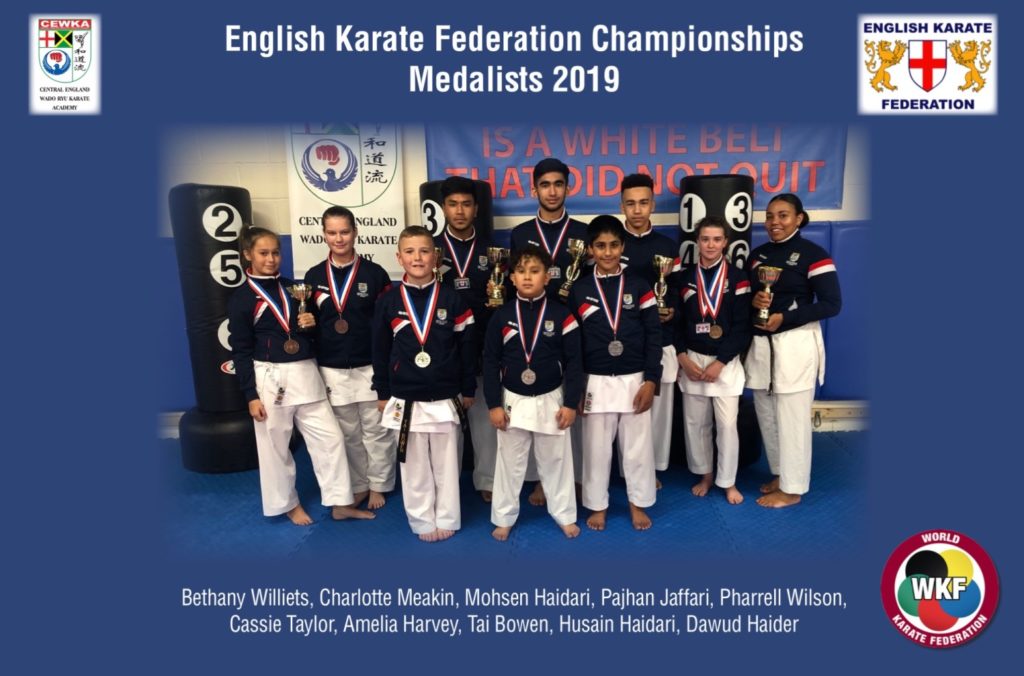 English Karate Federation Championships Medalists 2019